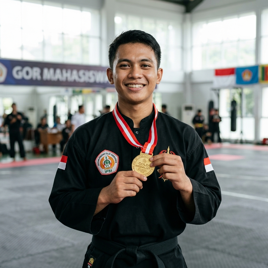 Budi Pratama - Juara 1 Pencak Silat Bondowoso